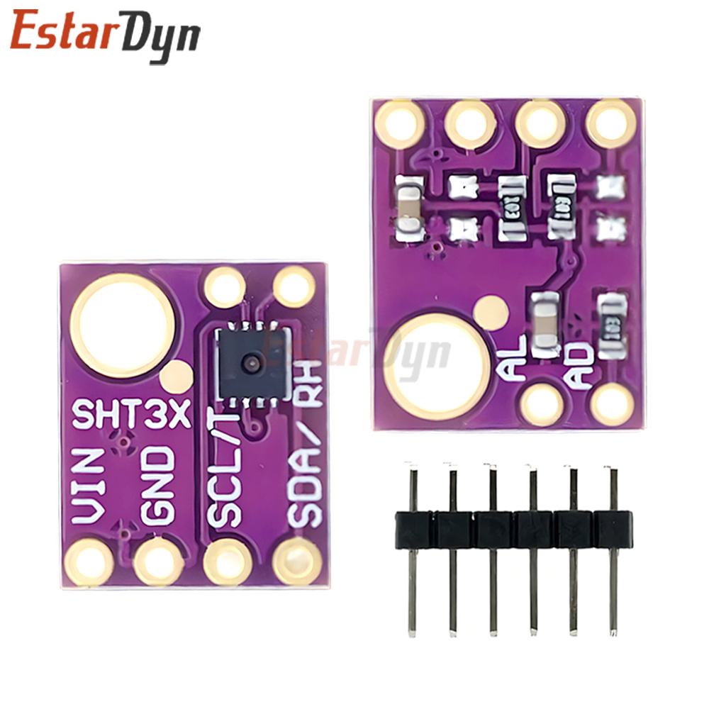 Home Automation Raspberry Pi - เอสตาร์ดิน SHT31 ±0.3 ℃ เซ็นเซอร์วัดอุณหภูมิและความชื้นความแม่นยำสูง, โมดูล