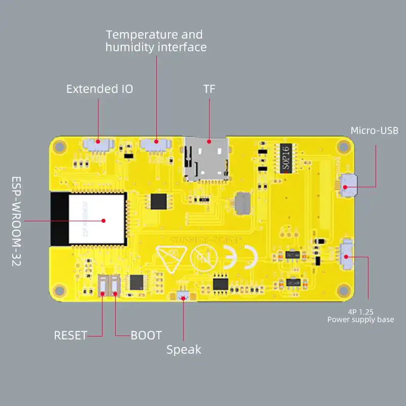 Home Automation With Arduino - ESP32-3248S035 โมดูลจอแสดงผล LCD อัจฉริยะขนาด 3.5 นิ้ว