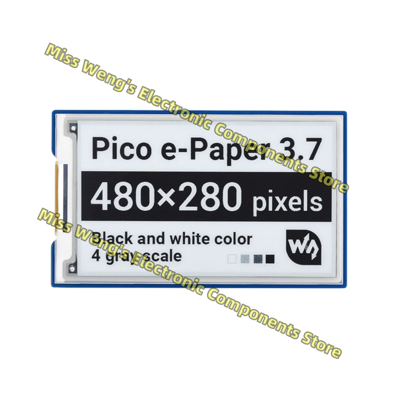 Display Epaper 2.9 - Pico-ePaper-2.13 Pico-ePaper-2.9 Pico-ePaper-3.7 โมดูลหน้าจอแสดงผลหมึกอิเล็กทรอนิกส์ DIY สีสันสดใส