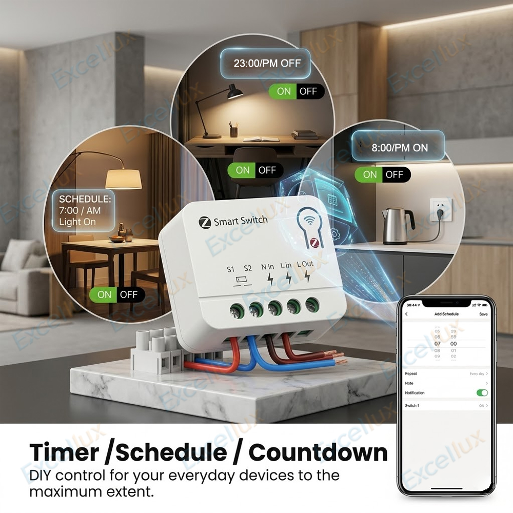 โมดูลสวิตช์อัจฉริยะ Zigbee 3.0 - Smart Home Automation Diy บทวิจารณ์และราคา
