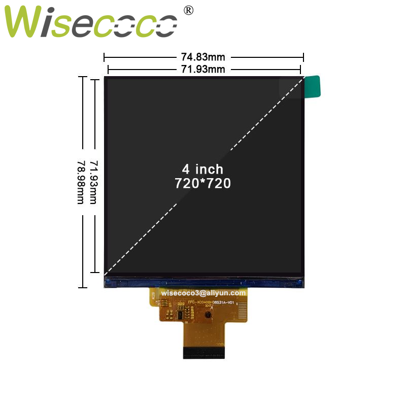 Wisecoco 4นิ้ว720X720จอแสดงผล  - Home Automation Raspberry Pi บทวิจารณ์และราคา