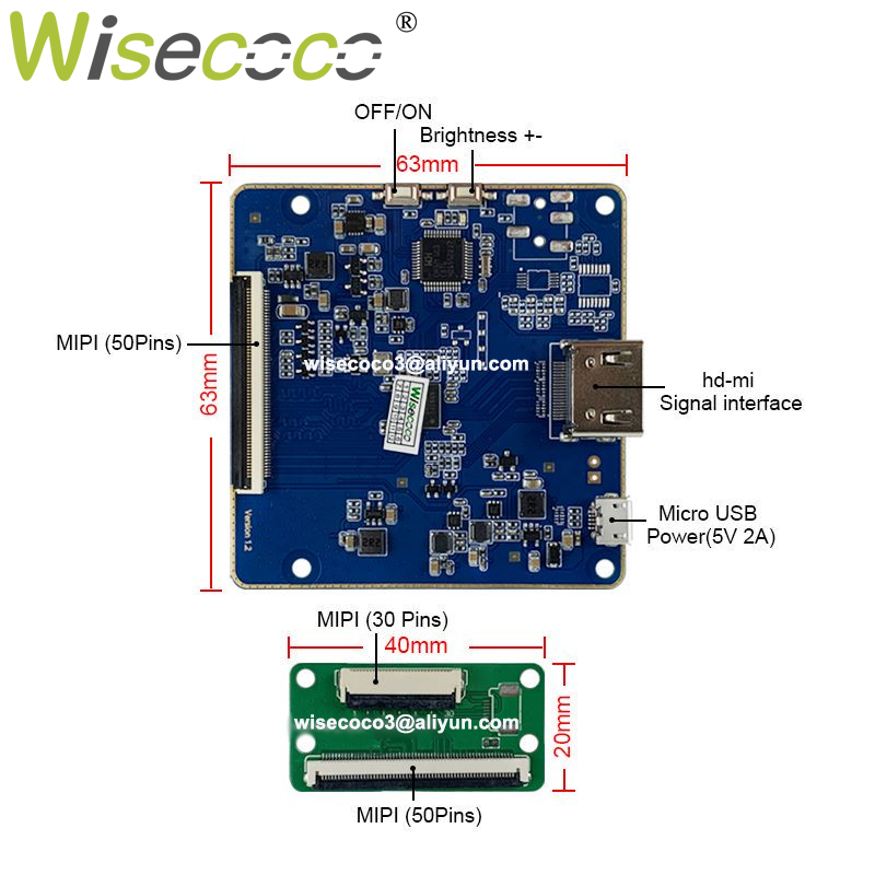Wisecoco 4นิ้ว720X720จอแสดงผล  - Home Automation Raspberry Pi บทวิจารณ์และราคา