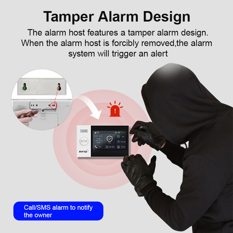 PGST 2G GSM ชุดระบบเตือนภัยอิน - Smart Home Automation Diy บทวิจารณ์และราคา