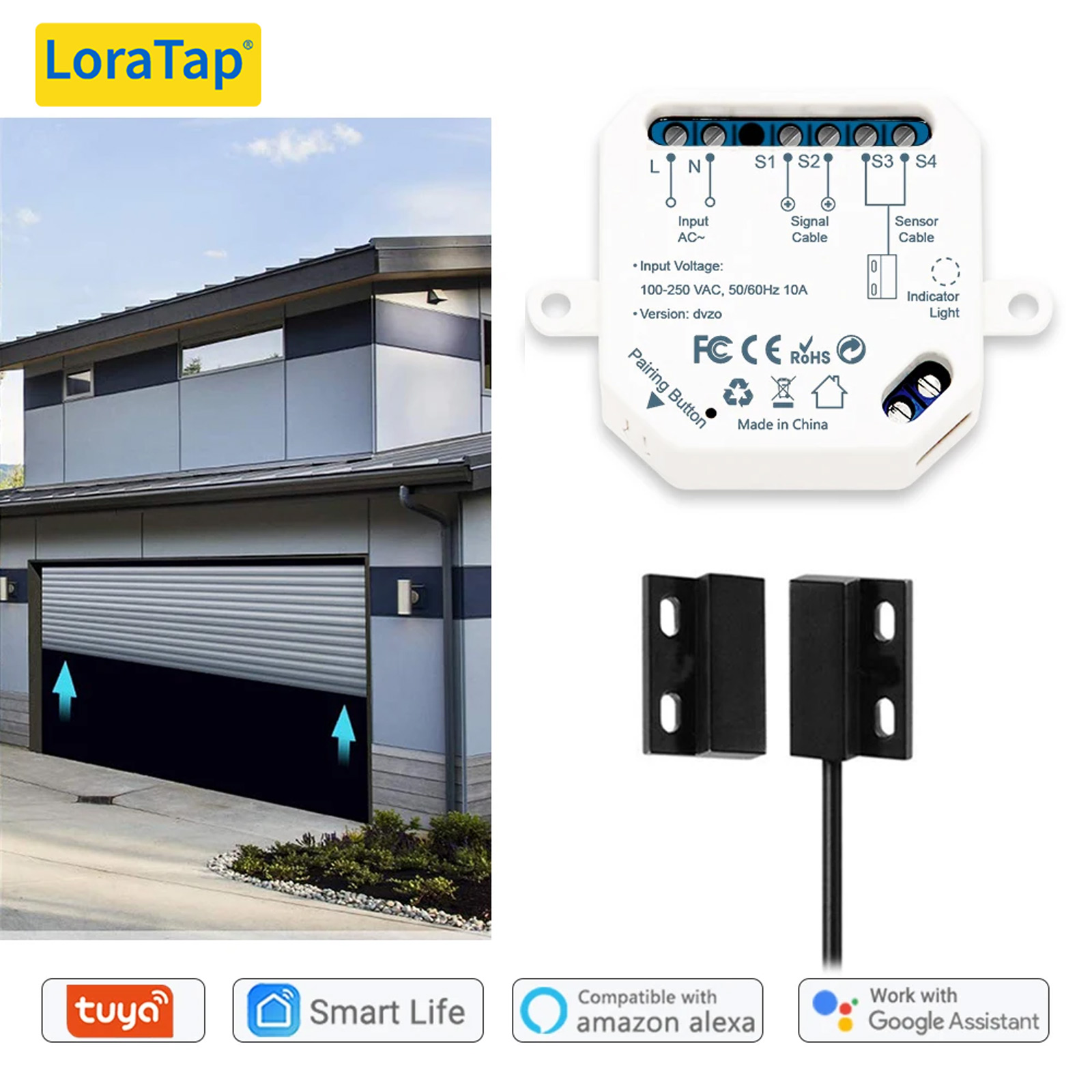 LoraTap Tuya Smart Life เซ็นเซ - Home Automation Diy บทวิจารณ์และราคา