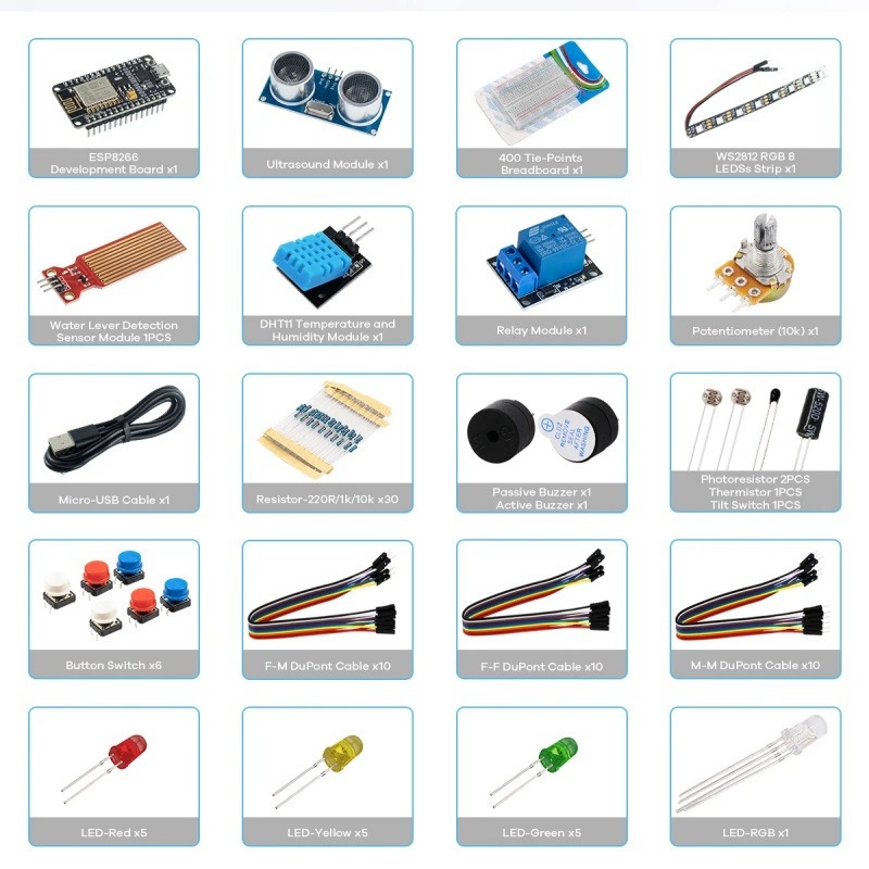 บอร์ดพัฒนา ESP8266 WiFi ชุดเริ - Home Automation With Arduino บทวิจารณ์และราคา