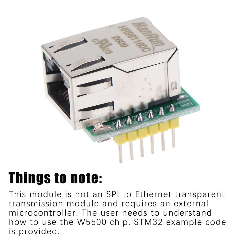 โมดูลแปลงสัญญาณ USR-ES1 W5500  - Ethernet Module W5500 บทวิจารณ์และราคา
