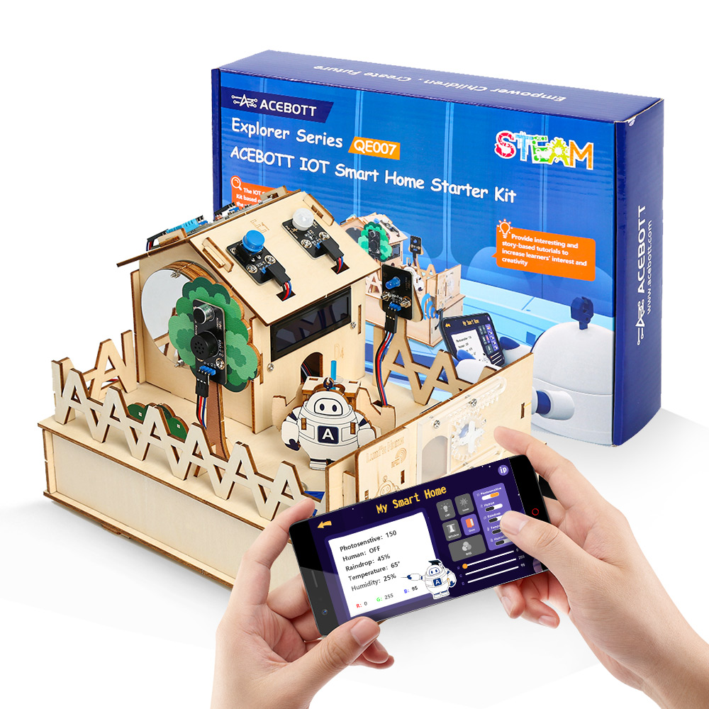 Acebott ชุดสมาร์ทโฮม DIY สำหรั - Home Automation With Arduino บทวิจารณ์และราคา