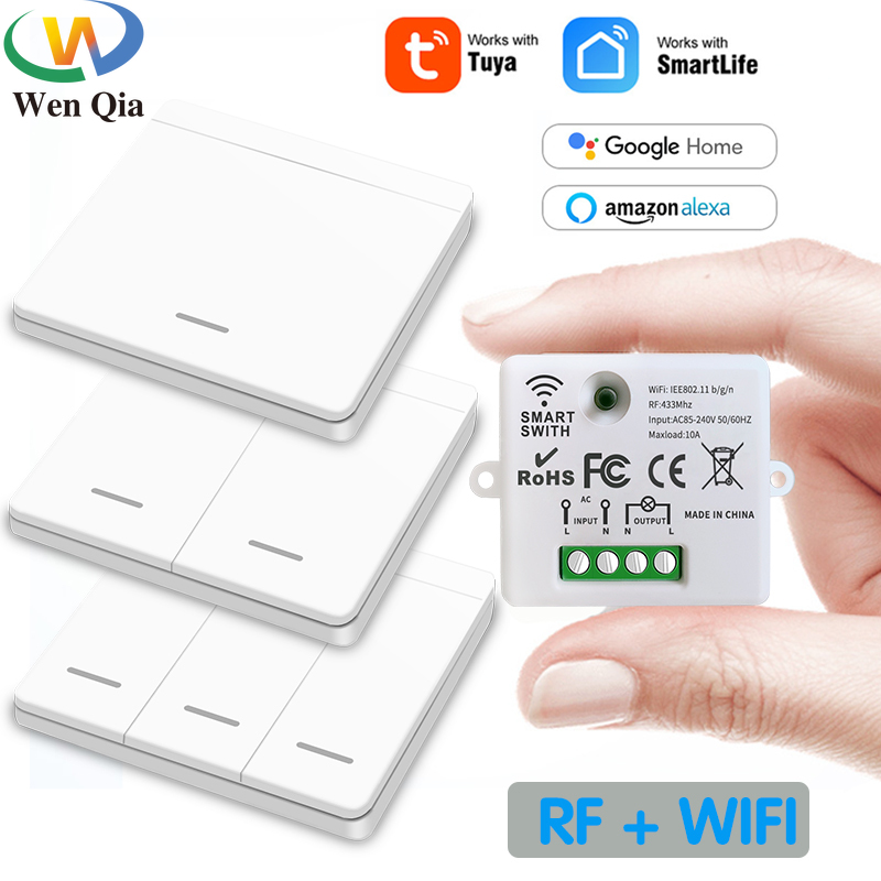 WIFI Mini switch Tuya Smart Li - Home Automation Diy บทวิจารณ์และราคา