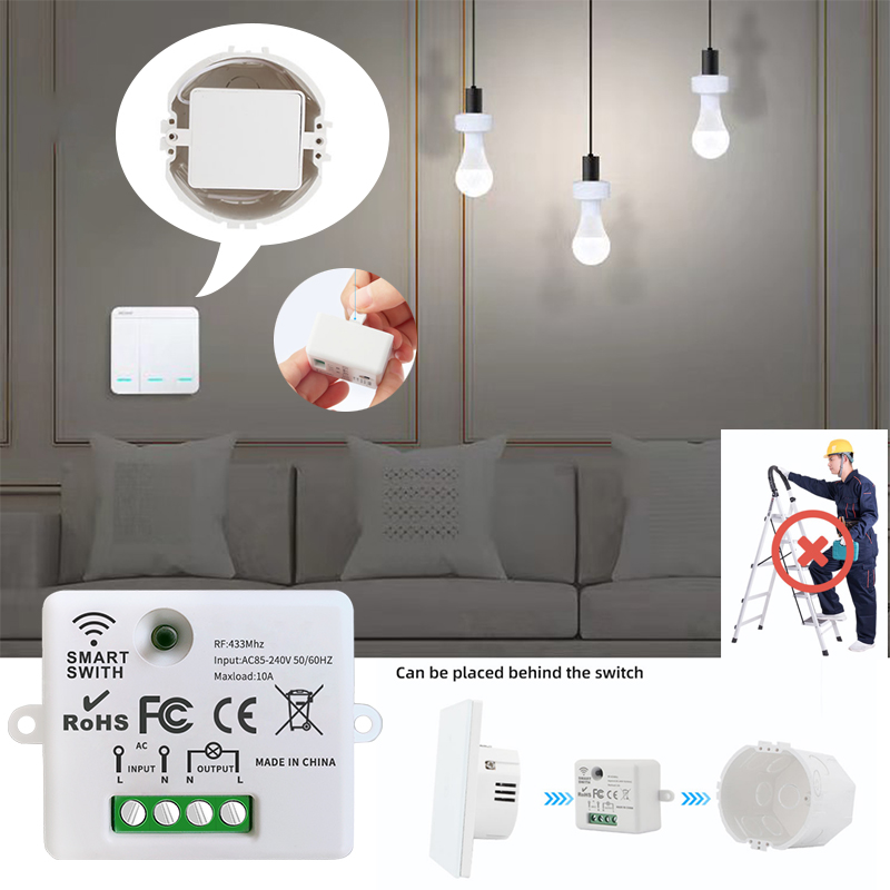 WIFI Mini switch Tuya Smart Li - Home Automation Diy บทวิจารณ์และราคา