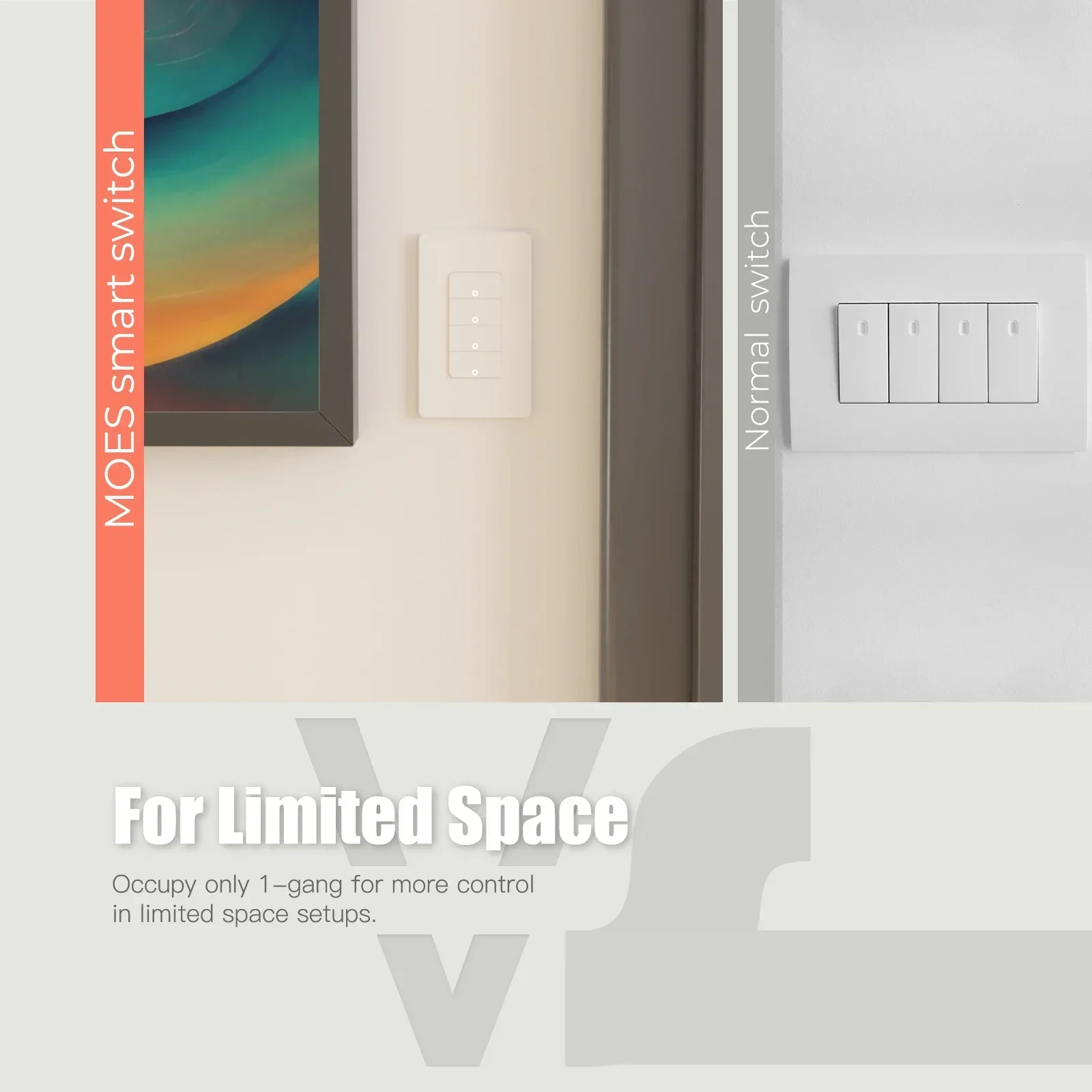 MOES Tuya ZigBee สวิตช์ไฟสมาร์ - Home Automation Diy บทวิจารณ์และราคา
