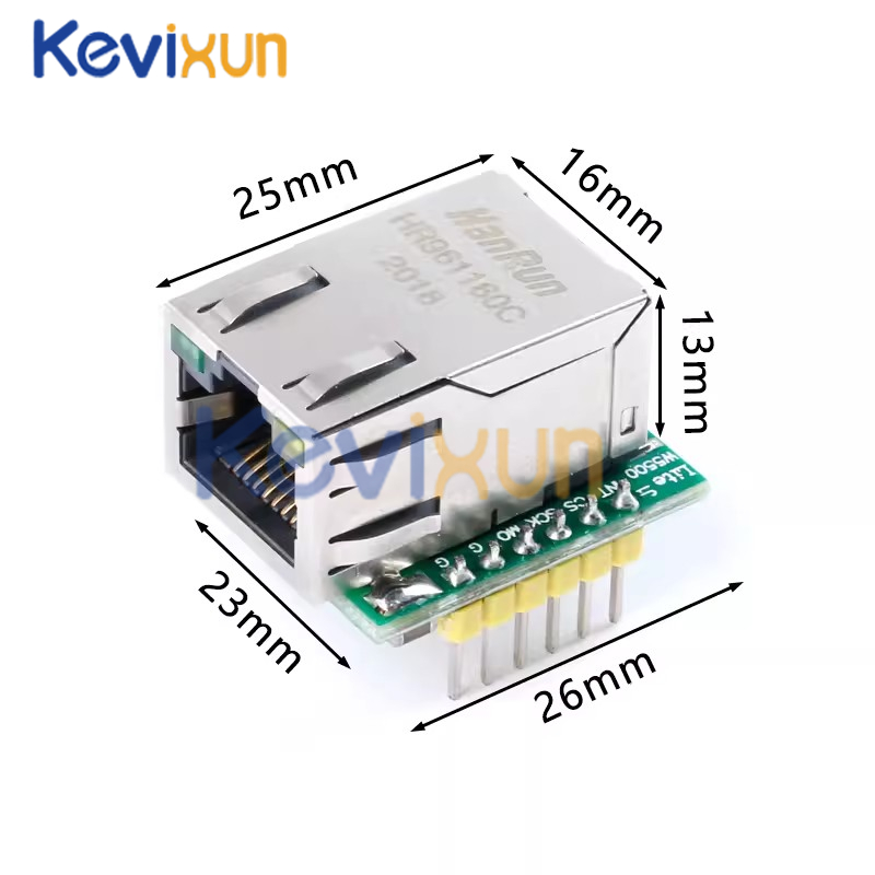 10ชิ้น/USR-ES1 W5500เครือข่ายอ - Ethernet Module W5500 บทวิจารณ์และราคา